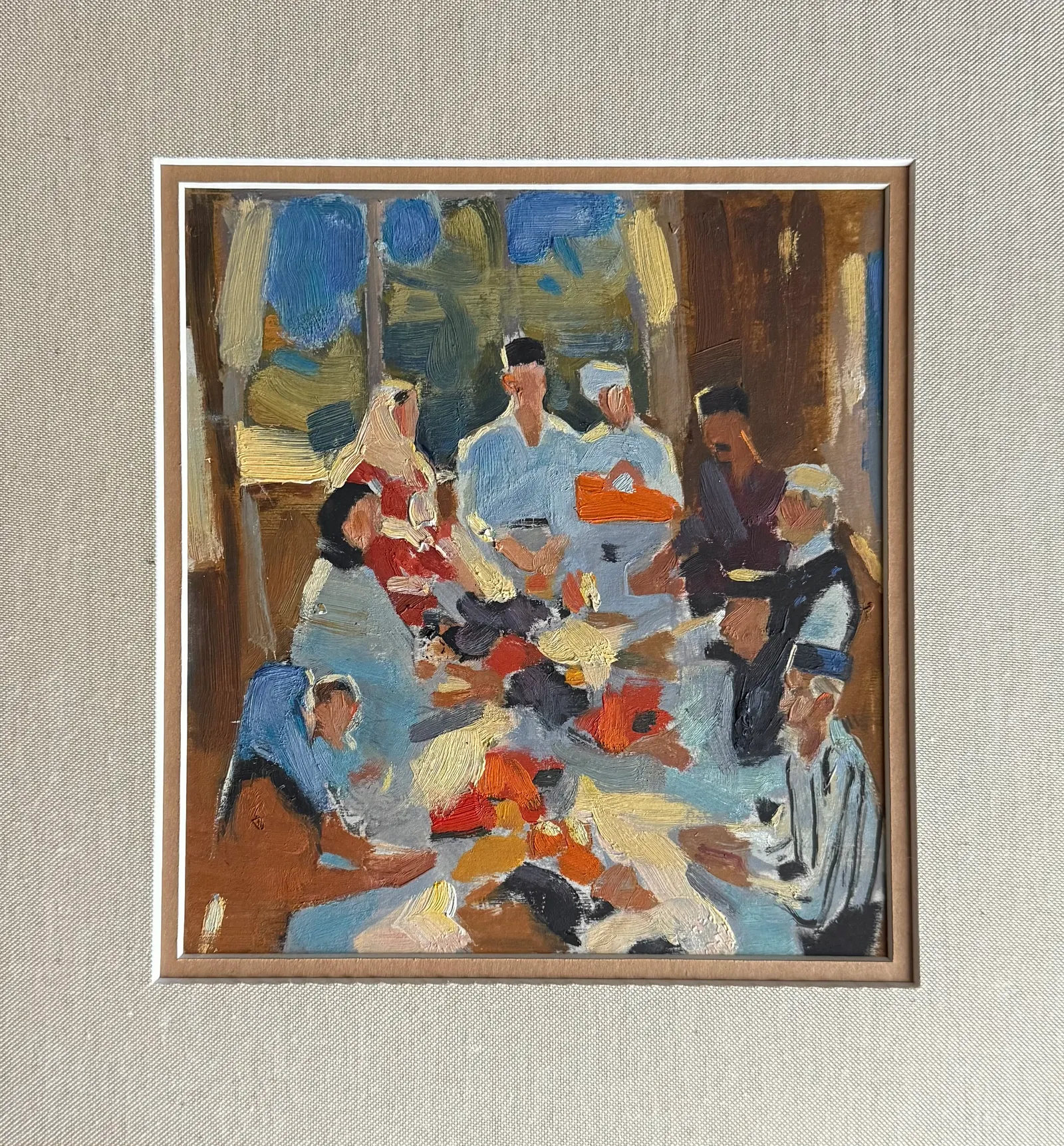 Эскиз к картине «Никах»